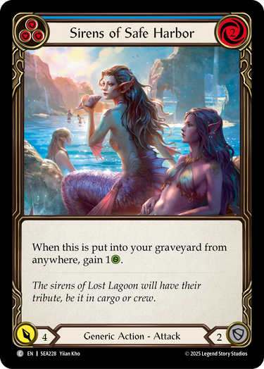 Sirens of Safe Harbor (Blue)